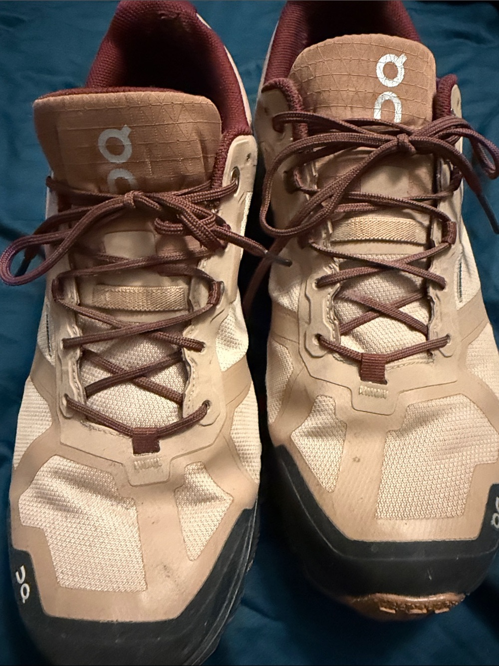 On Running Men’s Beige and Brown Athletic Trail Shoes